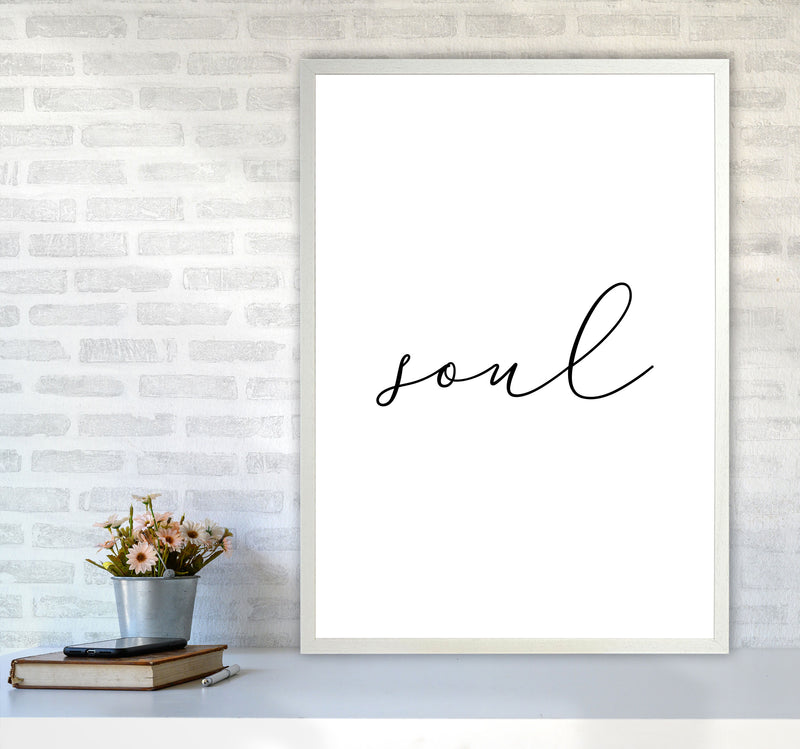 Soul Modern Print A1 Oak Frame