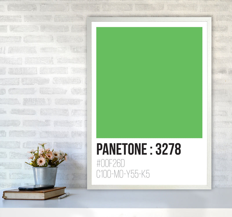 Panetone Colours 3278 Modern Print A1 Oak Frame