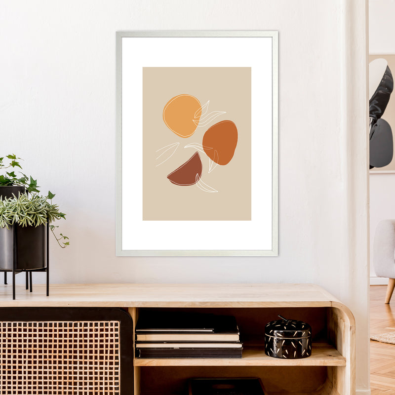 Mica Fruit N2  Art Print by Pixy Paper A1 Oak Frame