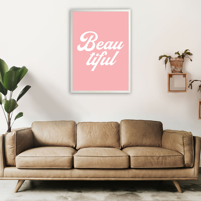 Beautiful Art Print by Pixy Paper A1 Oak Frame