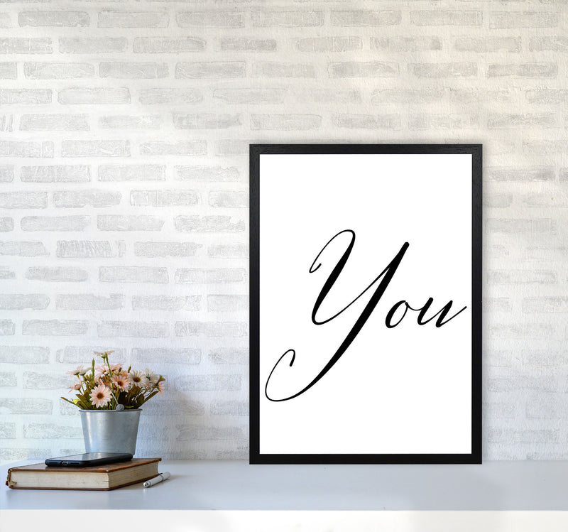 You Modern Print A2 White Frame