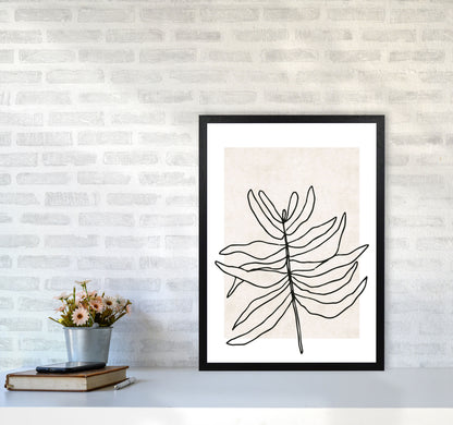 Autumn Wispa abstract Art Print by Pixy Paper A2 White Frame