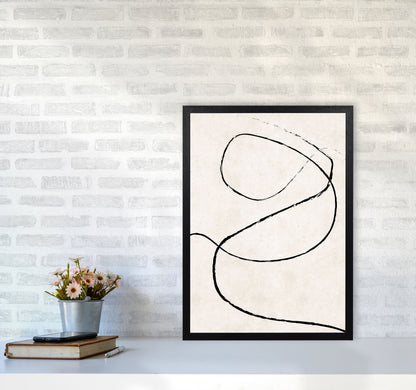Autumn Wilma abstract Art Print by Pixy Paper A2 White Frame