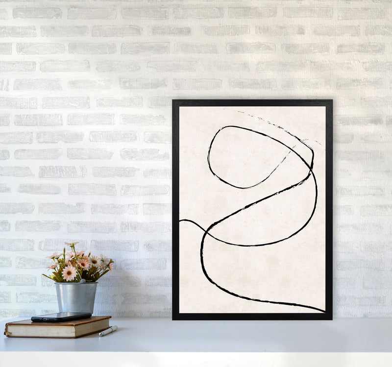 Autumn Wilma abstract Art Print by Pixy Paper A2 White Frame