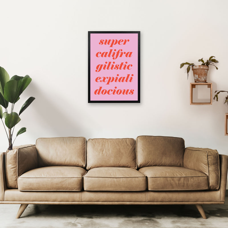 Mary Poppins Art Print by Pixy Paper A2 White Frame