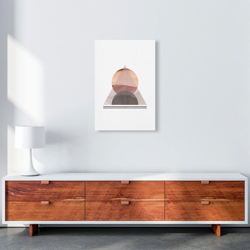 Abstract Sandstorm 2 Modern Print A2 Canvas