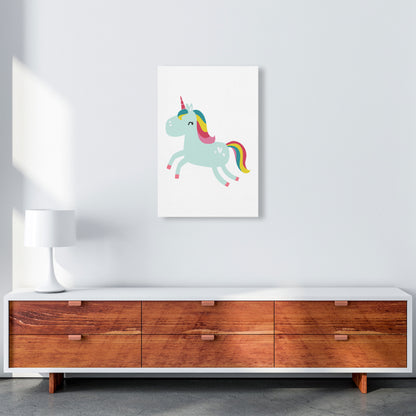 Children&#39;s Animals, Unicorn Modern Print A2 Canvas
