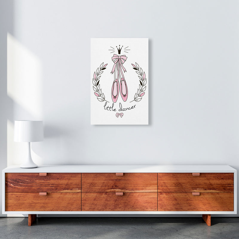 Little Dancer Shoes Framed Nursey Wall Art Print A2 Canvas