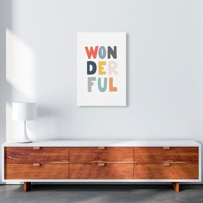 Wonderful Colour Framed Nursey Wall Art Print A2 Canvas