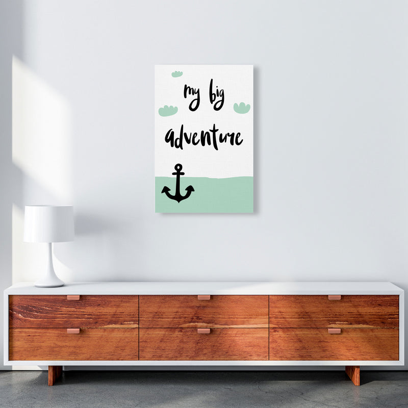My Big Adventure Framed Typography Wall Art Print A2 Canvas
