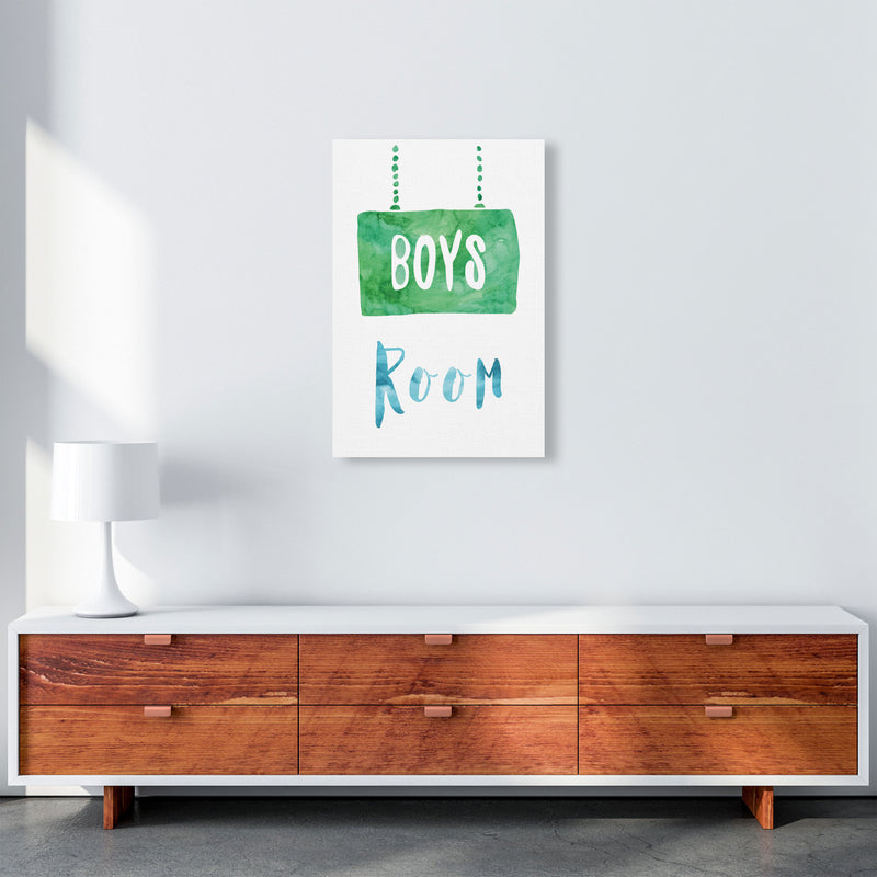 Boys Room Watercolour Framed Nursey Wall Art Print A2 Canvas