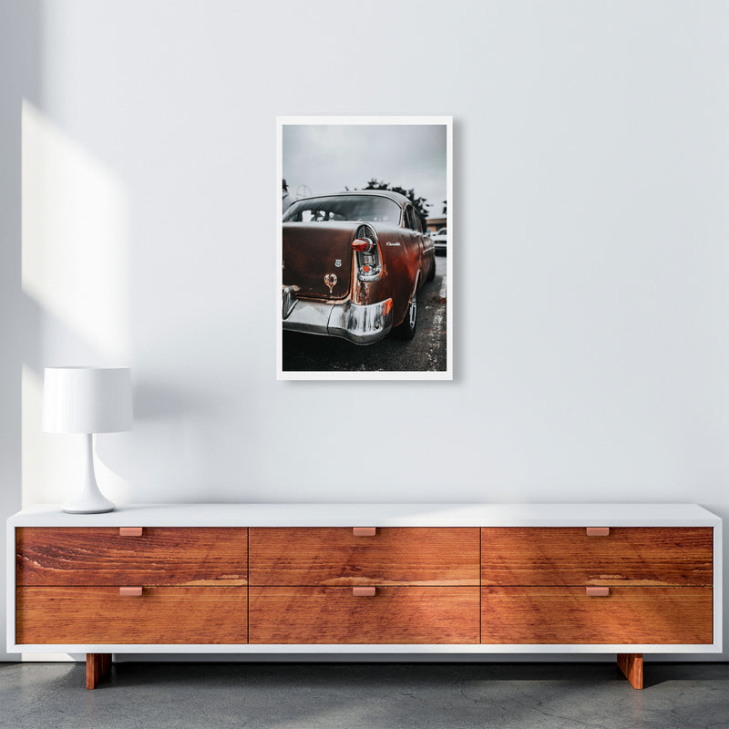 Retro Car Modern Print A2 Canvas