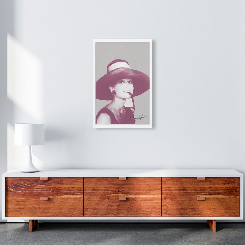 Audrey Hepburn Vintage Modern Print A2 Canvas