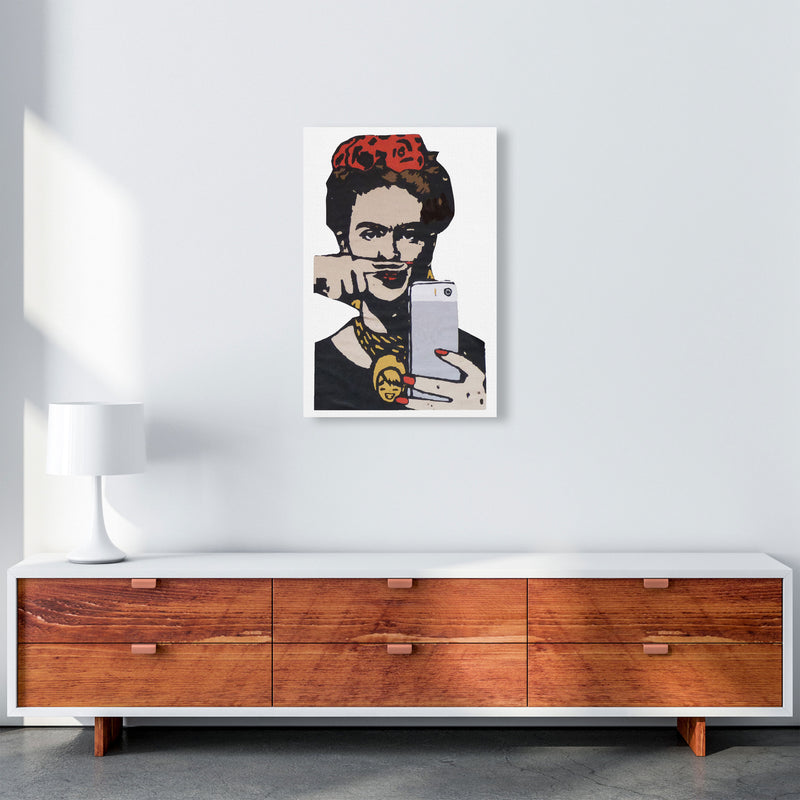 Urban Frida Kahlo Modern Print A2 Canvas