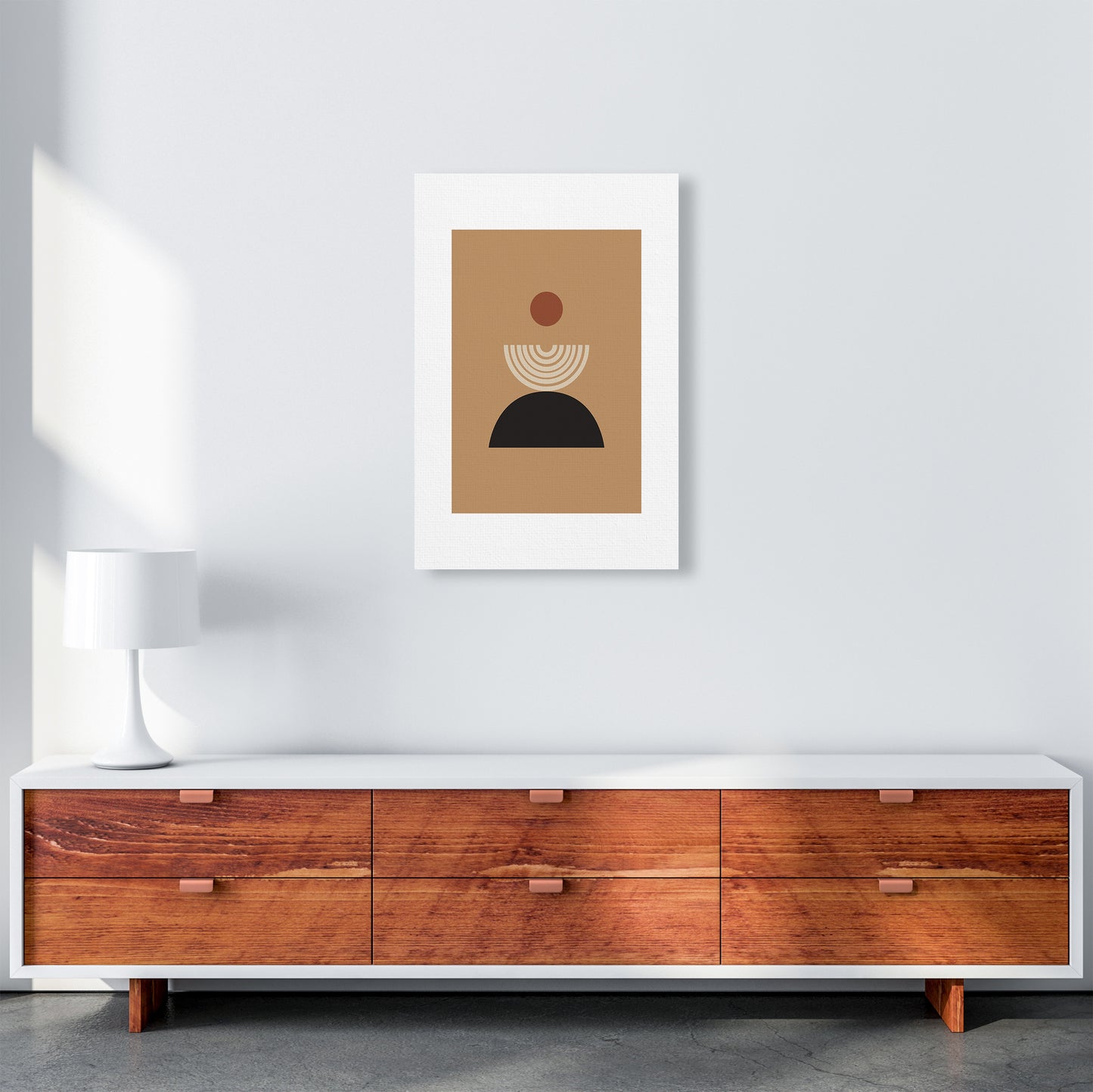 Mica Sand Fountain N19  Art Print by Pixy Paper A2 Canvas