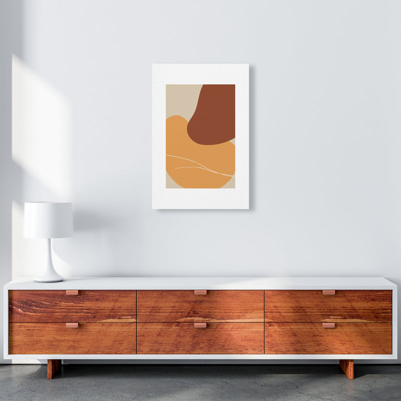 Mica Sand Abstract N28  Art Print by Pixy Paper A2 Canvas