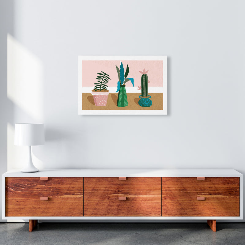 Plant Collection Jungle Abstract  Art Print by Pixy Paper A2 Canvas