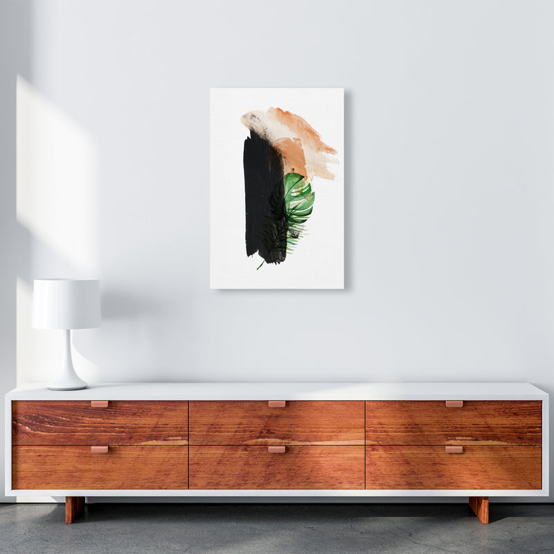 Exotic Abstract Strokes  Art Print by Pixy Paper A2 Canvas