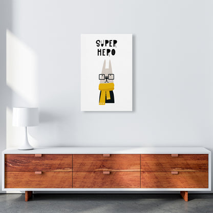 Super Hero Animal Pop  Art Print by Pixy Paper A2 Canvas