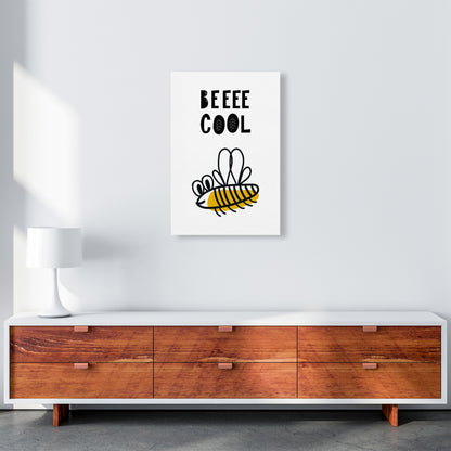 Bee Cool Animal Pop  Art Print by Pixy Paper A2 Canvas