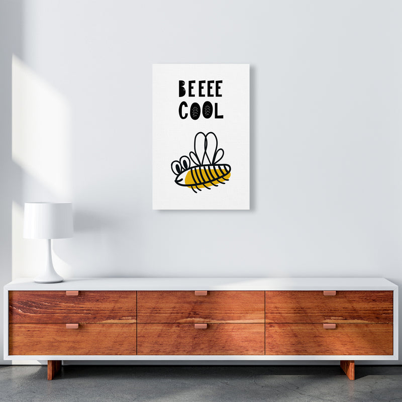 Bee Cool Animal Pop  Art Print by Pixy Paper A2 Canvas