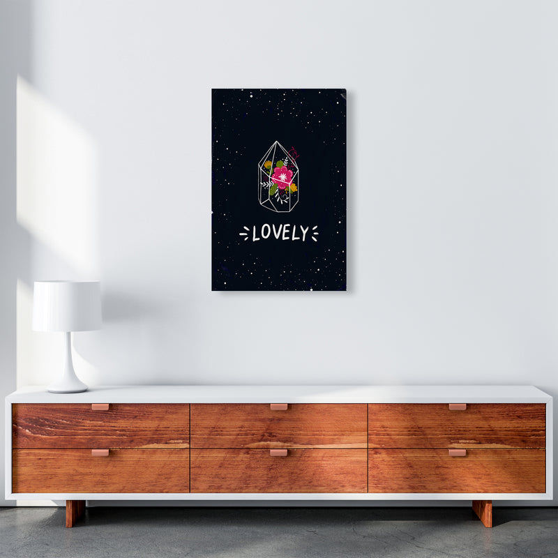 Lovely Night Sky  Art Print by Pixy Paper A2 Canvas