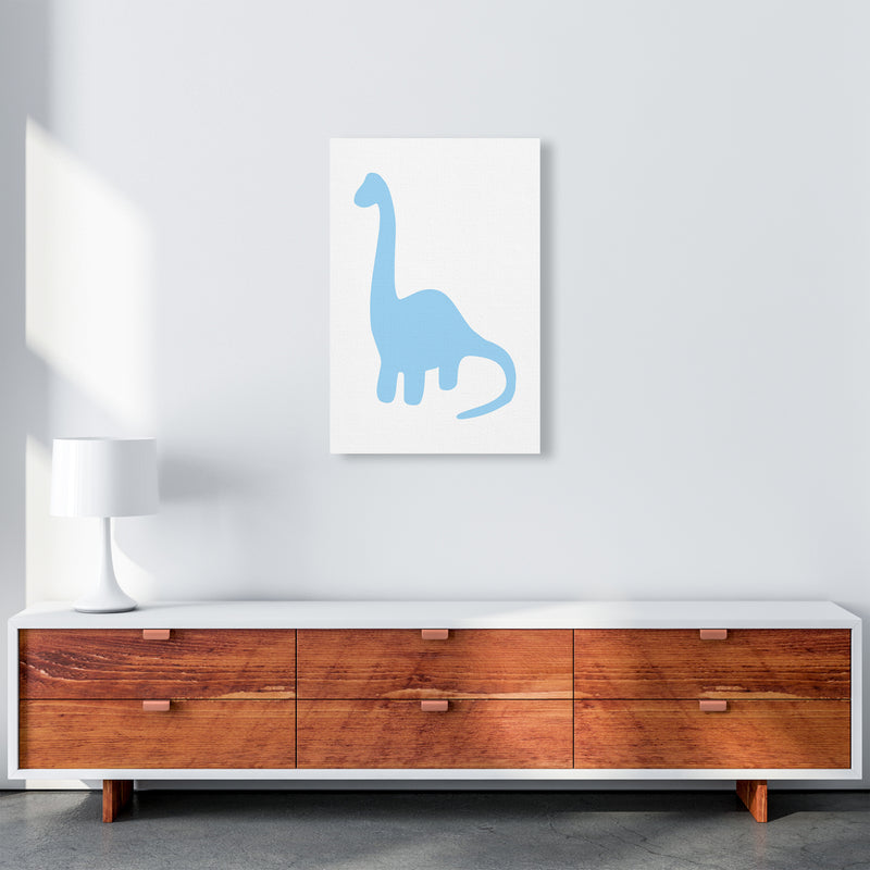 Brach Light Blue  Art Print by Pixy Paper A2 Canvas