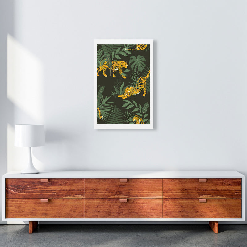 Wild Collection Cheetah Art Print by Pixy Paper A2 Canvas