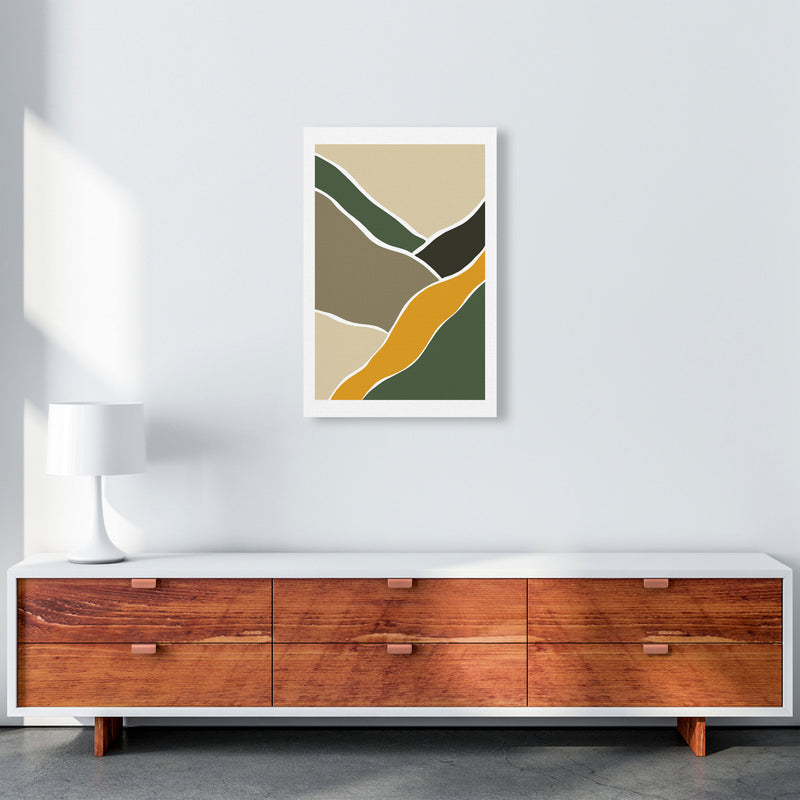 Wild Collection Rocky Roads Abstract Art Print by Pixy Paper A2 Canvas