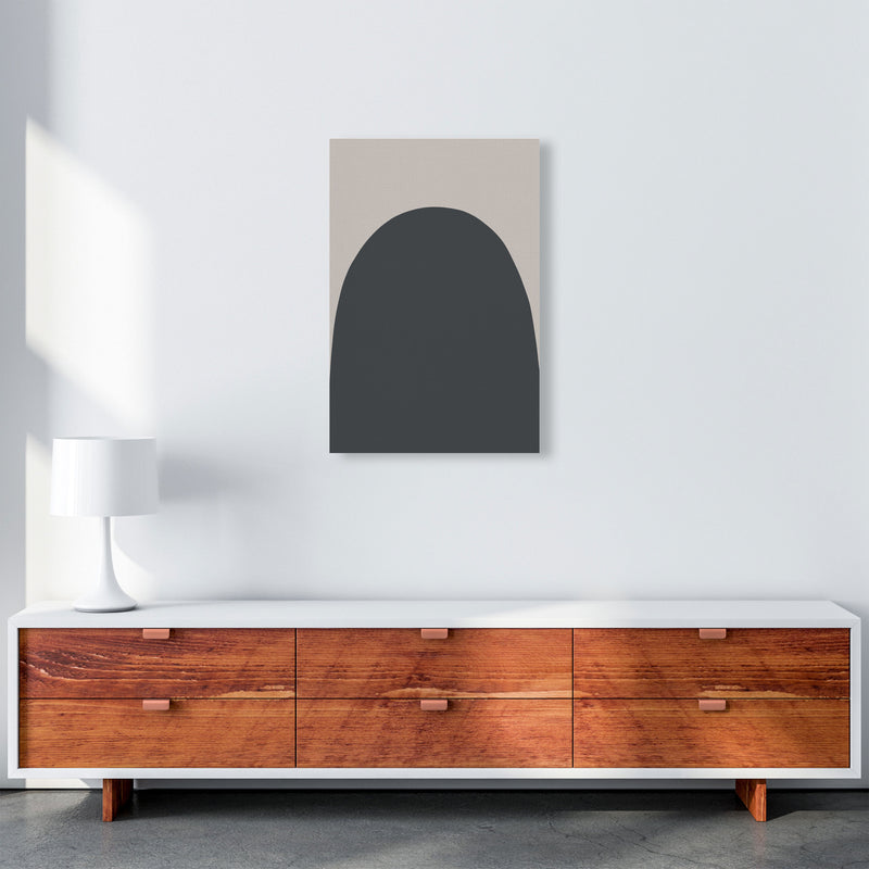 Inspired Off Black and Stone Hill Art Print by Pixy Paper A2 Canvas