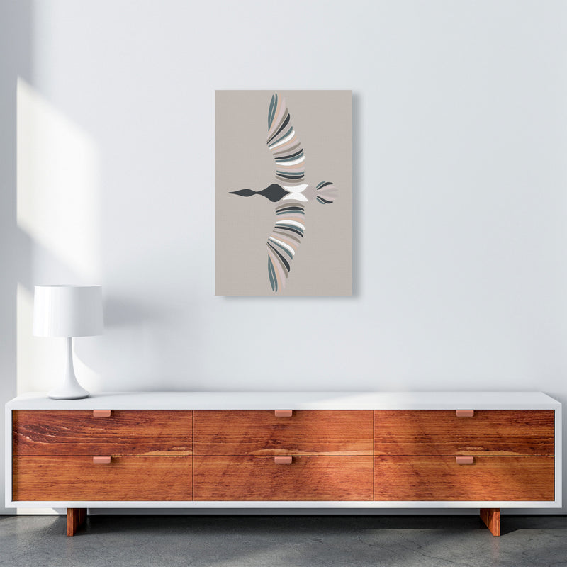 Inspired Bird Art Print by Pixy Paper A2 Canvas