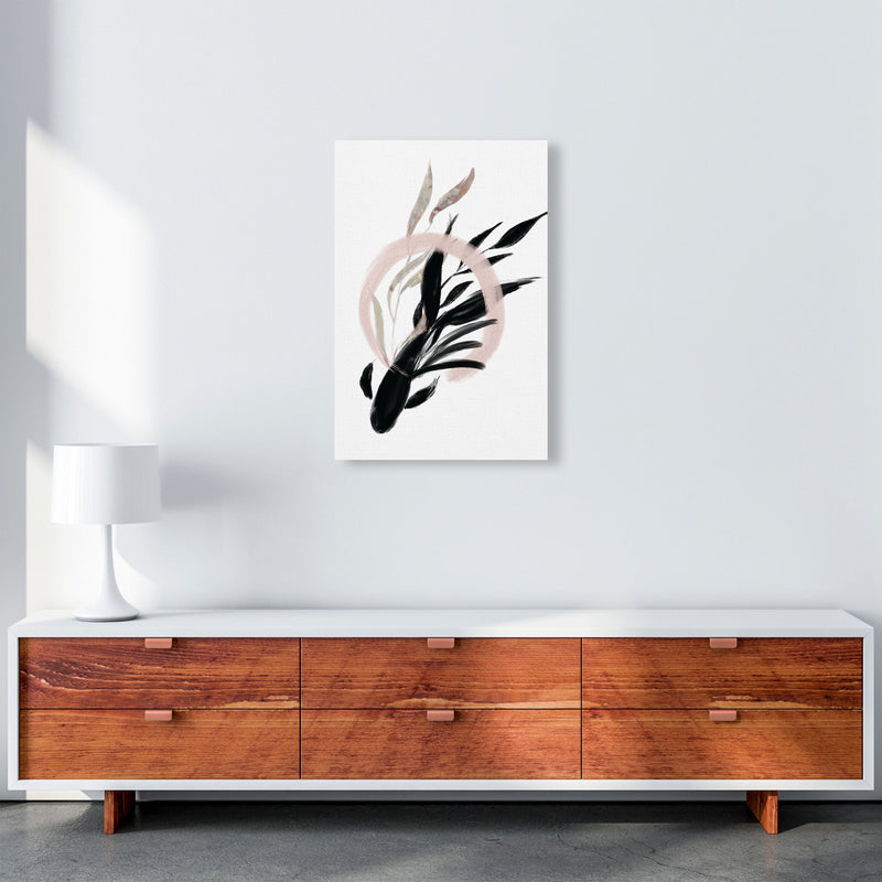 Delicate Floral Fish 02 Art Print by Pixy Paper A2 Canvas