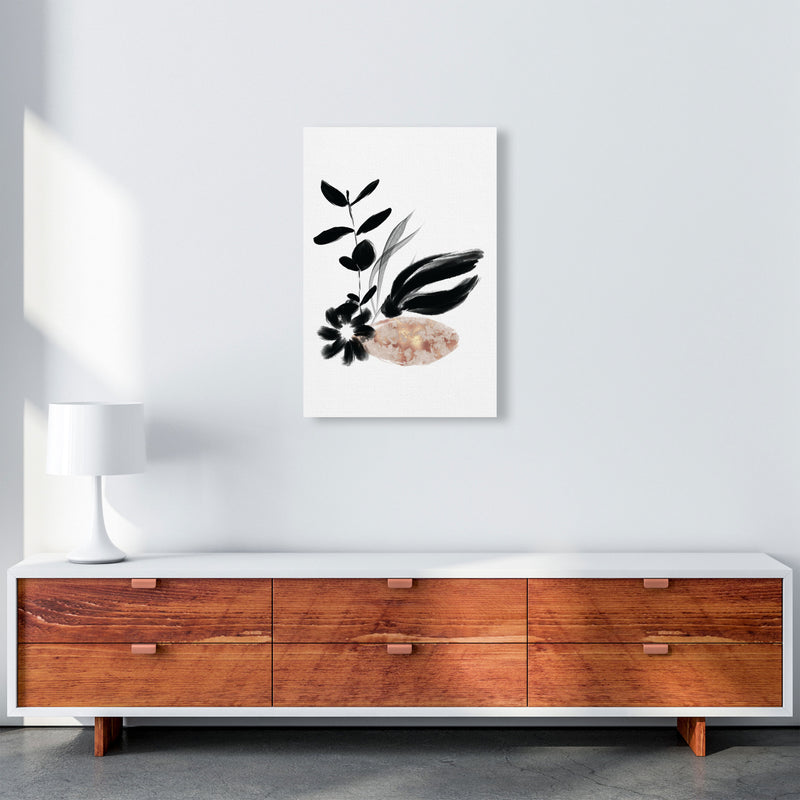 Delicate Floral 03 Art Print by Pixy Paper A2 Canvas