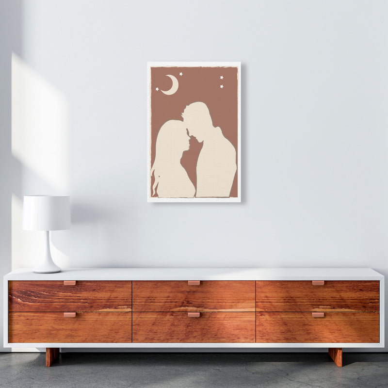 Autumn Lovers abstract Art Print by Pixy Paper A2 Canvas