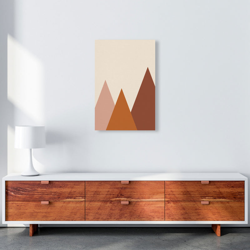 Autumn Rolly abstract Art Print by Pixy Paper A2 Canvas