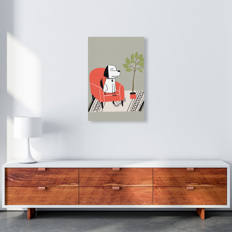 It's A Dog Life Art Print by Pixy Paper A2 Canvas