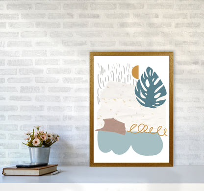 Reef Shapes Abstract 1 Modern Print A2 Print Only