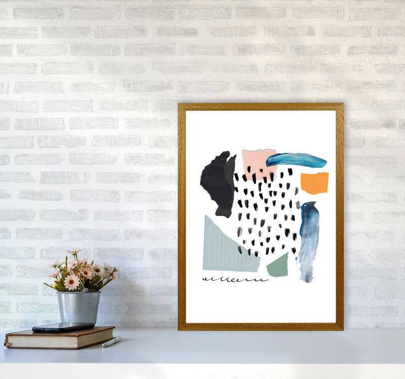 Abstract Shapes Artboard Modern Print A2 Print Only