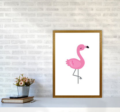 Children&#39;s Animals, Flamingo Modern Print A2 Print Only
