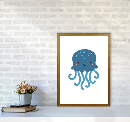 Children&#39;s Animals, Jellyfish Modern Print A2 Print Only