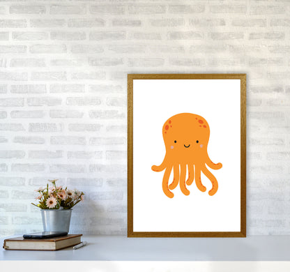 Children&#39;s Animals, Octopus Modern Print A2 Print Only
