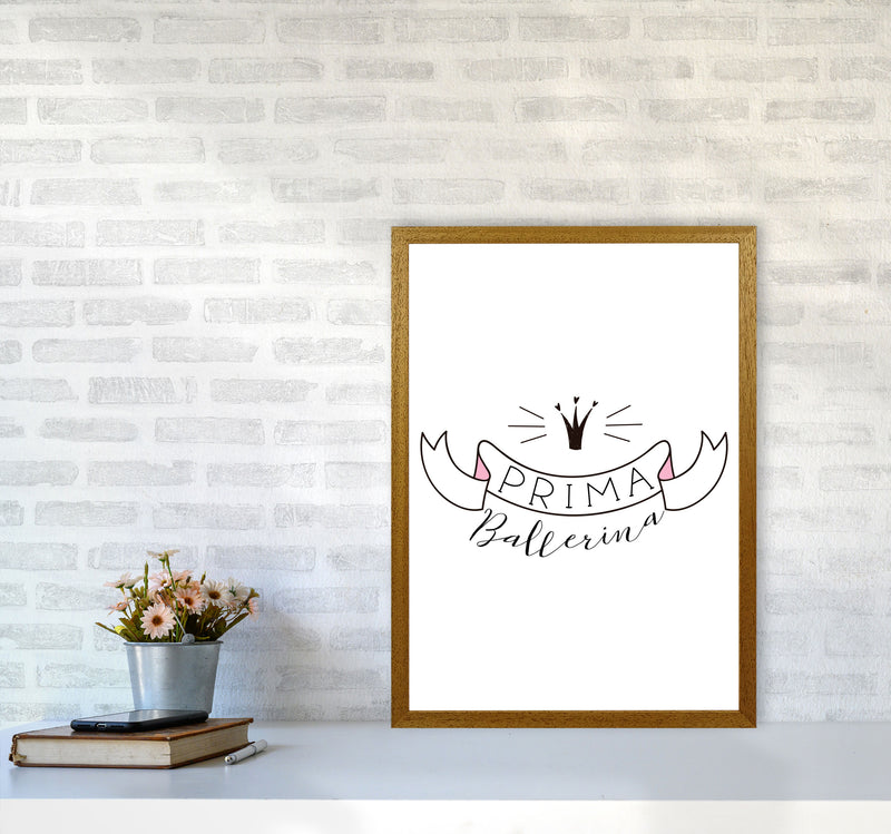 Prima Ballerina Framed Nursey Wall Art Print A2 Print Only