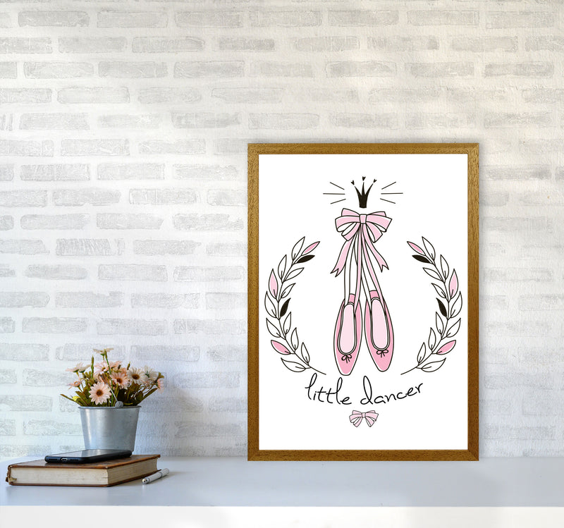 Little Dancer Shoes Framed Nursey Wall Art Print A2 Print Only