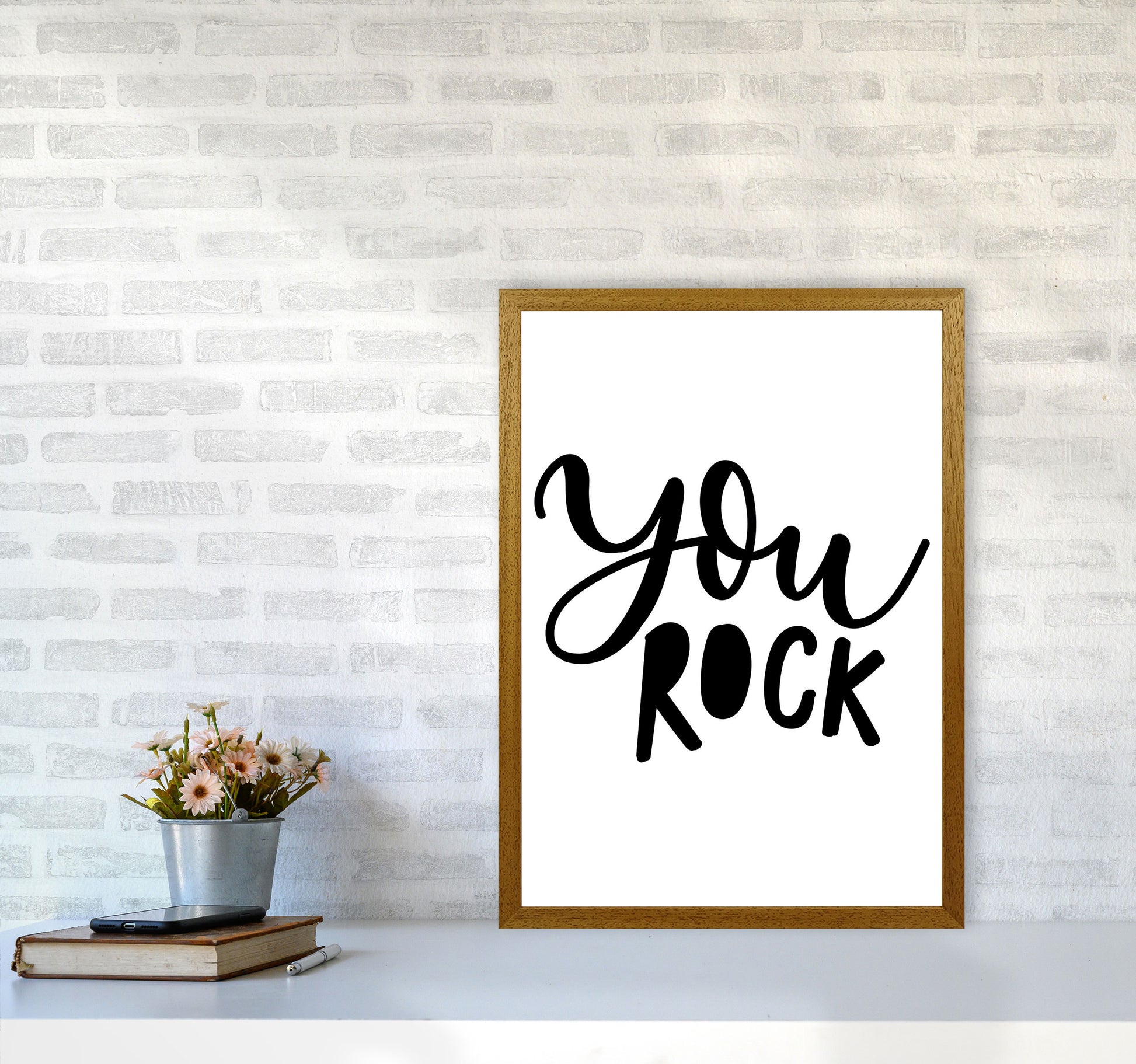 You Rock Modern Print A2 Print Only