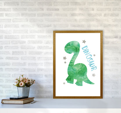 Dinosaur Watercolour Modern Print A2 Print Only