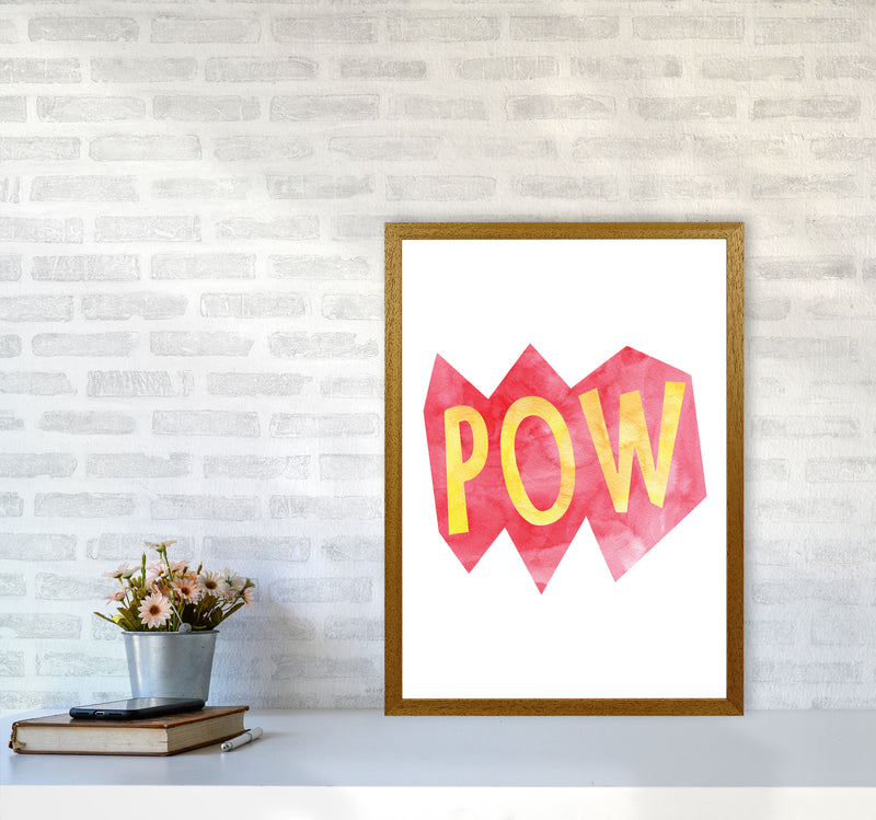POW Watercolour Modern Print A2 Print Only
