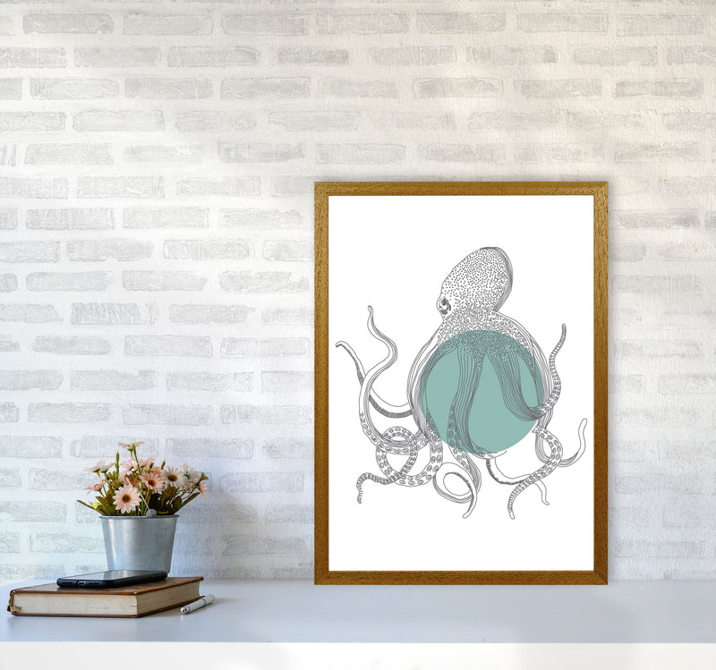 Marine Animals Octopus Modern Print Animal Art Print A2 Print Only