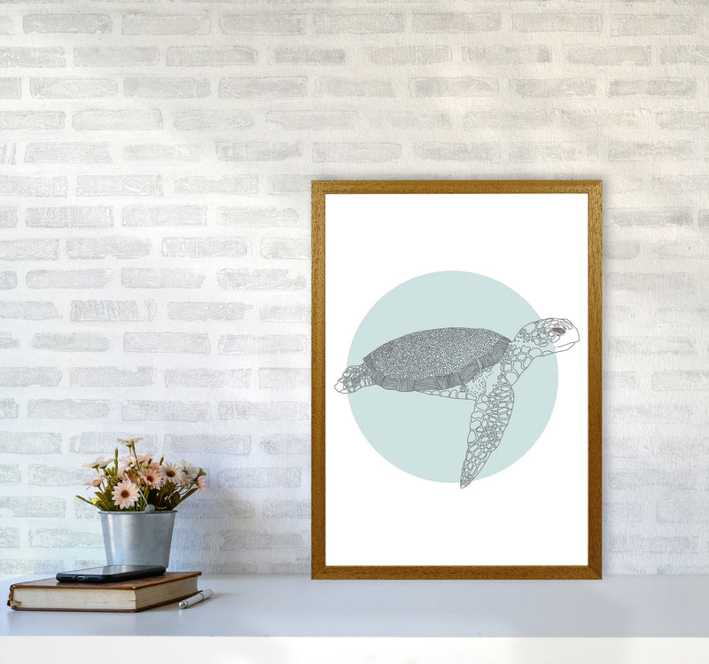 Marine Animals Turtle Modern Print Animal Art Print A2 Print Only
