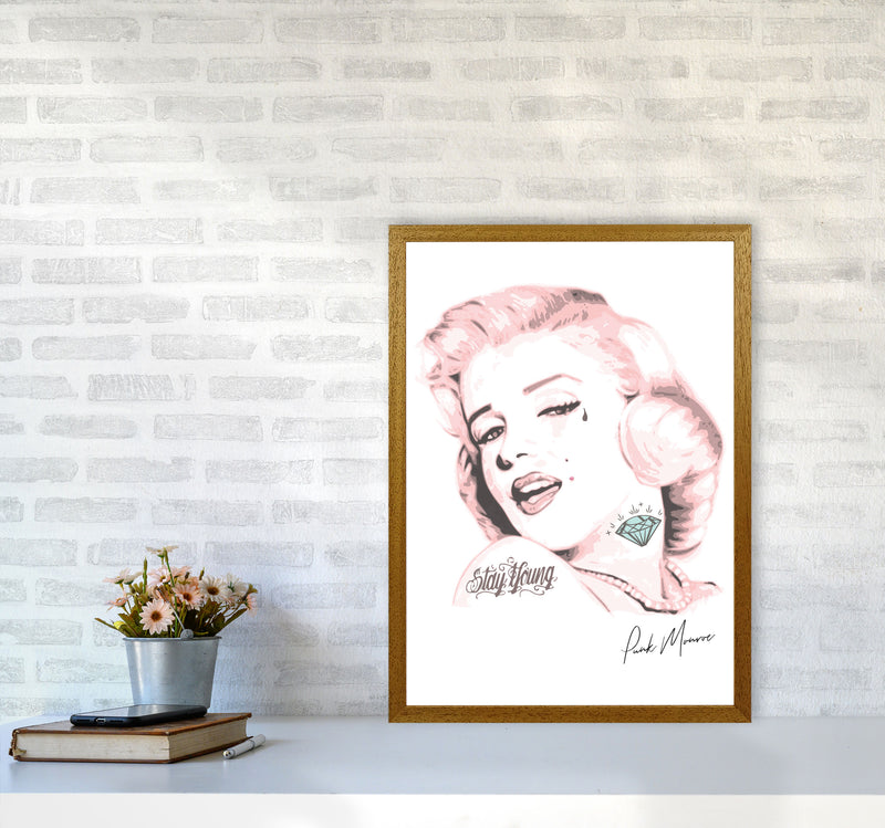 Pink Punk Monroe Modern Print A2 Print Only