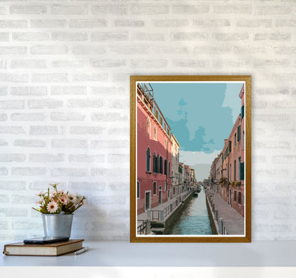 Venice Portrait 2 Modern Print A2 Print Only